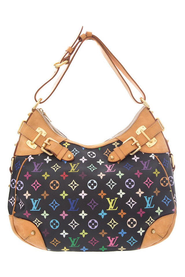Louis Vuitton Multicolor Greta Black Handbag