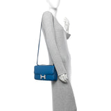 Hermes Epsom Constance Elan 25 Bleu Izmir