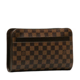 Louis Vuitton Louis Vuitton Damière Secondary Bag PVC/Leather Brown
