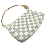 Louis Vuitton Pochette Accessoires Pouch Damier Azur Handbag