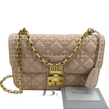Christian Dior Dioraddict Studded Leather Crossbody Bag Light Pink