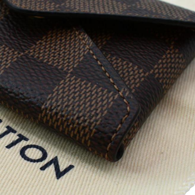 Louis Vuitton Kirigami Pochette Damier Ebene Clutch Brown