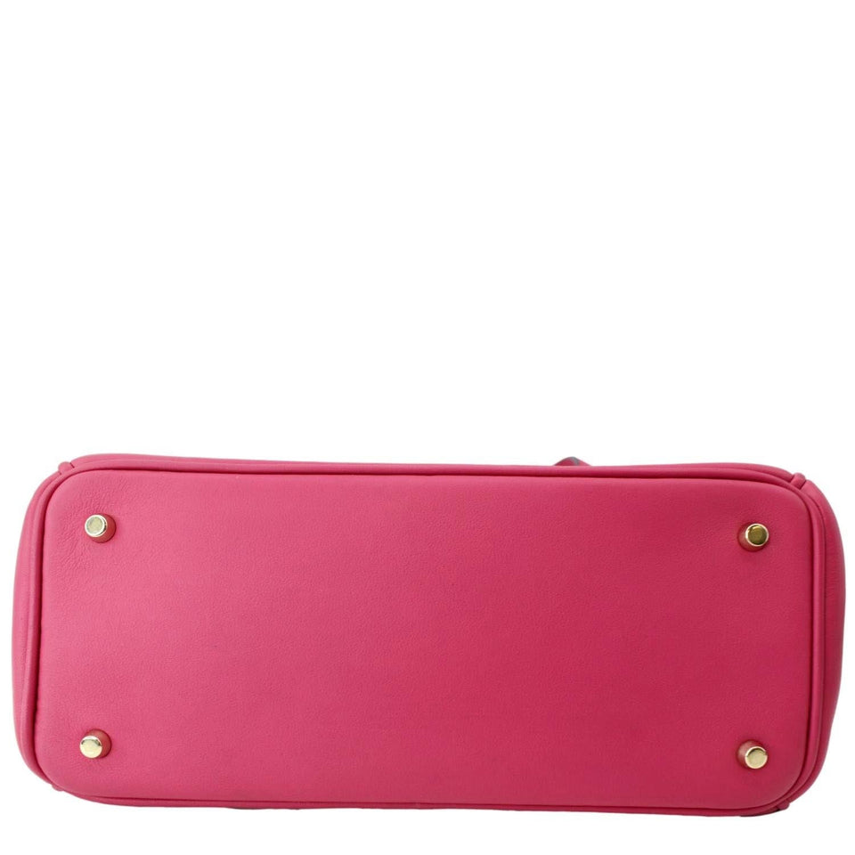 Christian Dior Diorissimo Leather Medium Tote Bag Pink