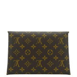 Louis Vuitton Kirigami Pochette Large Monogram Canvas Clutch Rose Ballerine