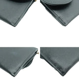 Christian Dior Long Saddle Leather Crossbody Chain Wallet Black