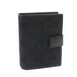 Gucci GG Canvas Mini Notebook Cover Ballpoint Pen Black ds051