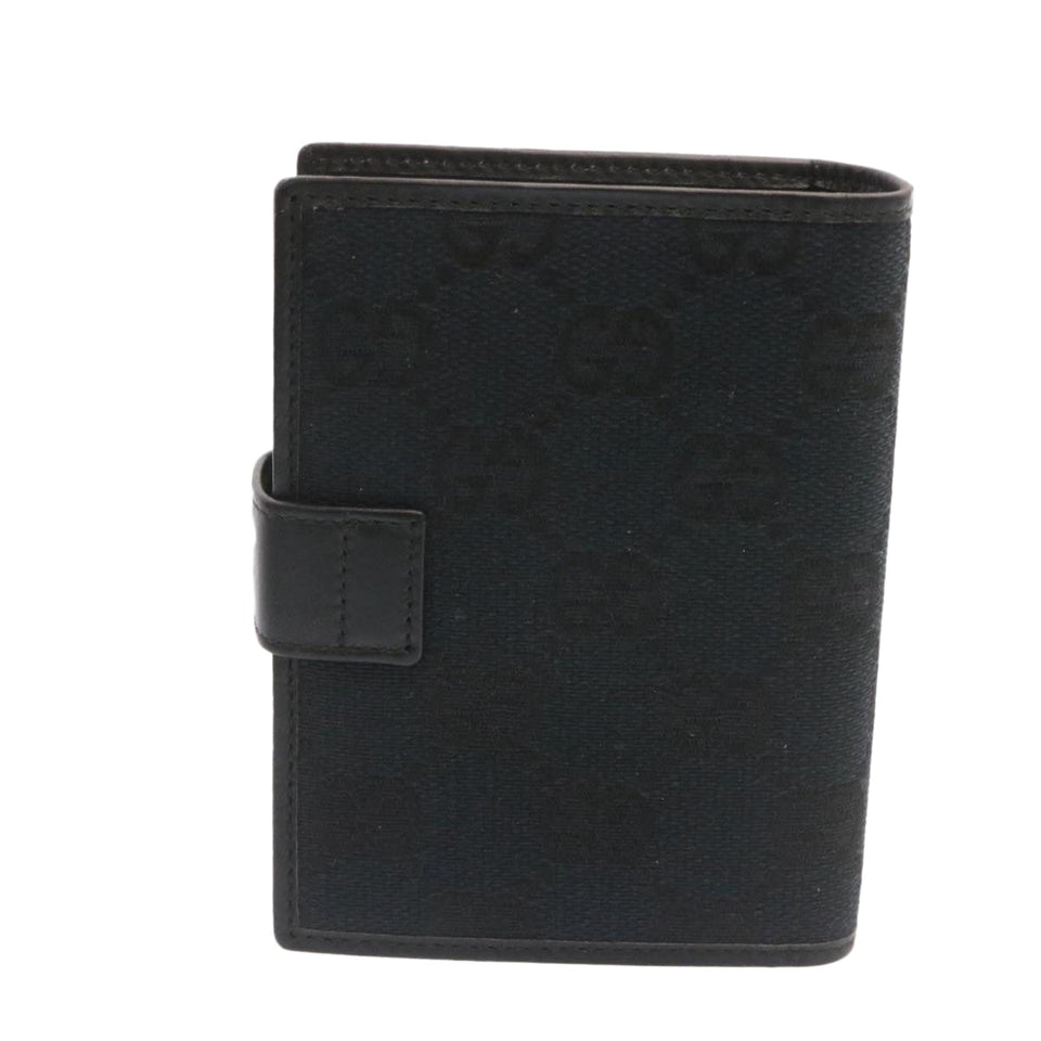 Gucci GG Canvas Mini Notebook Cover Ballpoint Pen Black ds051