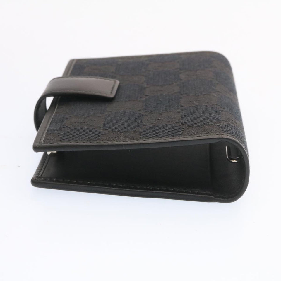 Gucci GG Canvas Mini Notebook Cover Ballpoint Pen Black ds051