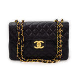 Chanel Quilted Lambskin Leather Maxi Bag