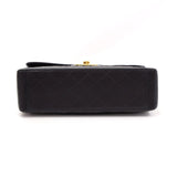 Chanel Quilted Lambskin Leather Maxi Bag