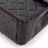 Chanel Quilted Lambskin Leather Maxi Bag