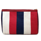 Gucci Clutch bag 524788 Canvas / leather Red Men's Women Baia de la Silvi stripes unisex(Unisex)