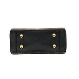 Louis Vuitton Surene BB Monogram Leather Noir Chain Shoulder Bag Black