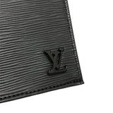 Louis Vuitton Petite Sac Plat Epi Noir Shoulder Bag Black