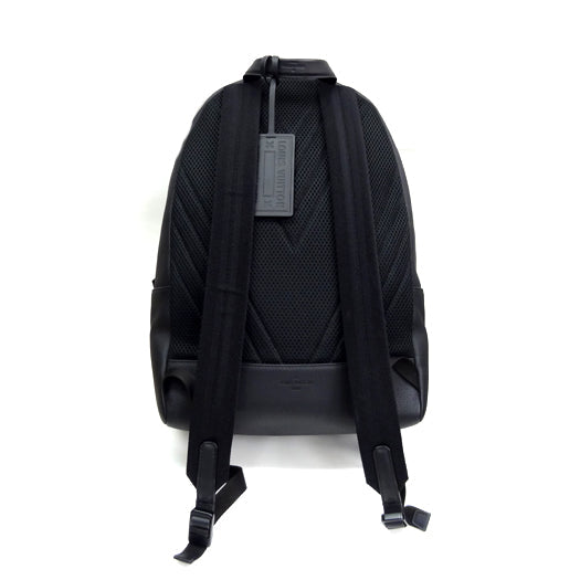Louis Vuitton Takeoff Backpack Aerogram Grain Leather Black