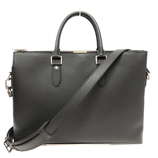 Louis Vuitton Anton Briefcase Taiga Noir Business Bag Shoulder