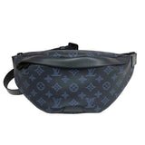 Louis Vuitton Discovery Bum Bag Monogram Shadow Navy Blue