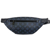 Louis Vuitton Discovery Bum Bag Monogram Shadow Navy Blue