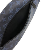 Louis Vuitton Discovery Bum Bag Monogram Shadow Navy Blue