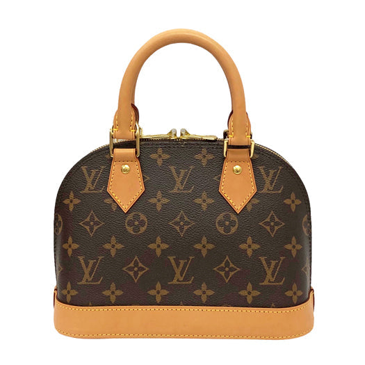 Louis Vuitton Alma BB Monogram Leather 2way Shoulder Bag Handbag