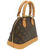 Louis Vuitton Alma BB Monogram Leather 2way Shoulder Bag Handbag