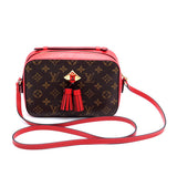 Louis Vuitton Saintonge Monogram Coquelicot Red Shoulder Bag