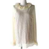 Gucci camisole Main: Cotton, Main: Nylon, Main: 76% acetate, Main: 24% silk light beige Women 44