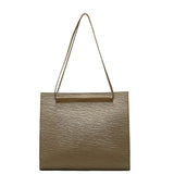 Louis Vuitton Epi Santrope Tote Bag M5246C Beige Leather