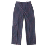 Gucci Pants Main: 99% wool, Main: 1% silk, Part: 100% polyester Navy x red Women 38