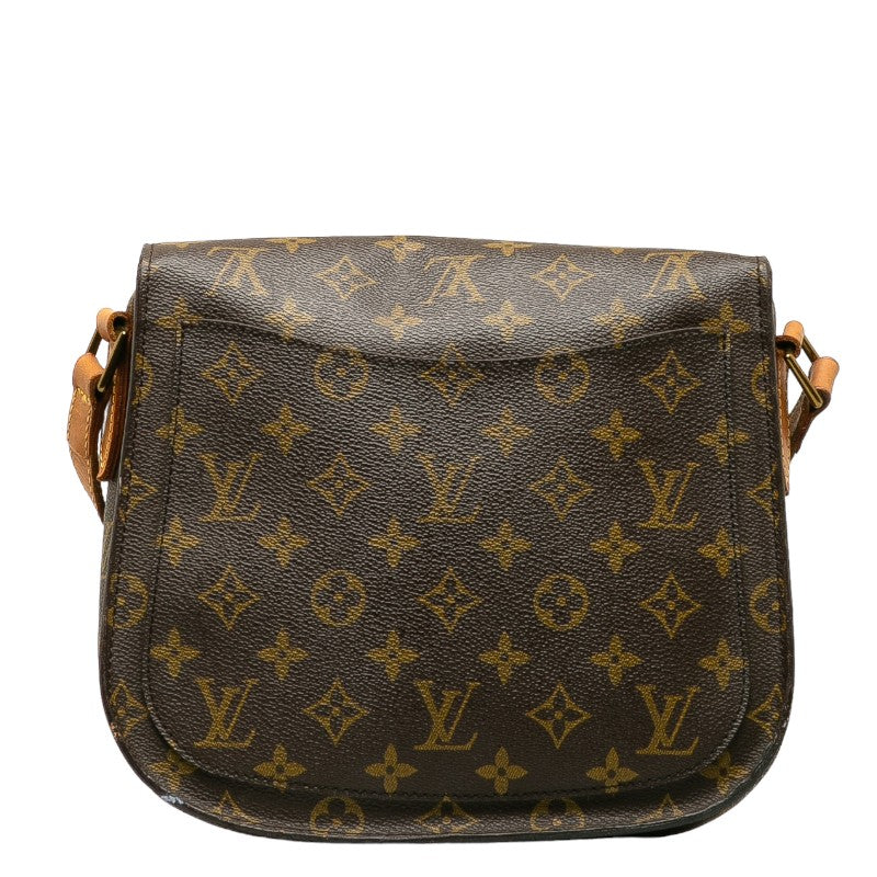 Louis Vuitton Monogram Shoulder Bag PVC/Leather Brown
