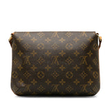 Louis Vuitton Monogram Shoulder Bag PVC/Leather Brown