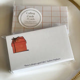 Hermes Box Calling Cards