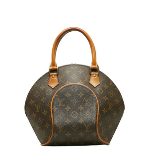 Louis Vuitton Monogram Handbag PVC/Leather Brown