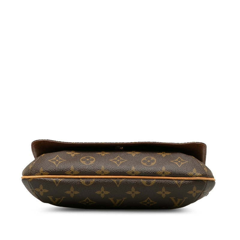 Louis Vuitton Monogram Shoulder Bag PVC/Leather Brown