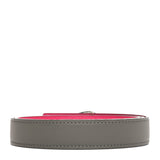 Hermes Swift Epsom 13mm Cavaliere Belt 90 36 Gris Meyer Rose Mexico