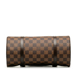 Louis Vuitton Damier Ebene Papillon Handbag Brown