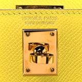 Hermes Epsom Mini Kelly Sellier 20 Lime