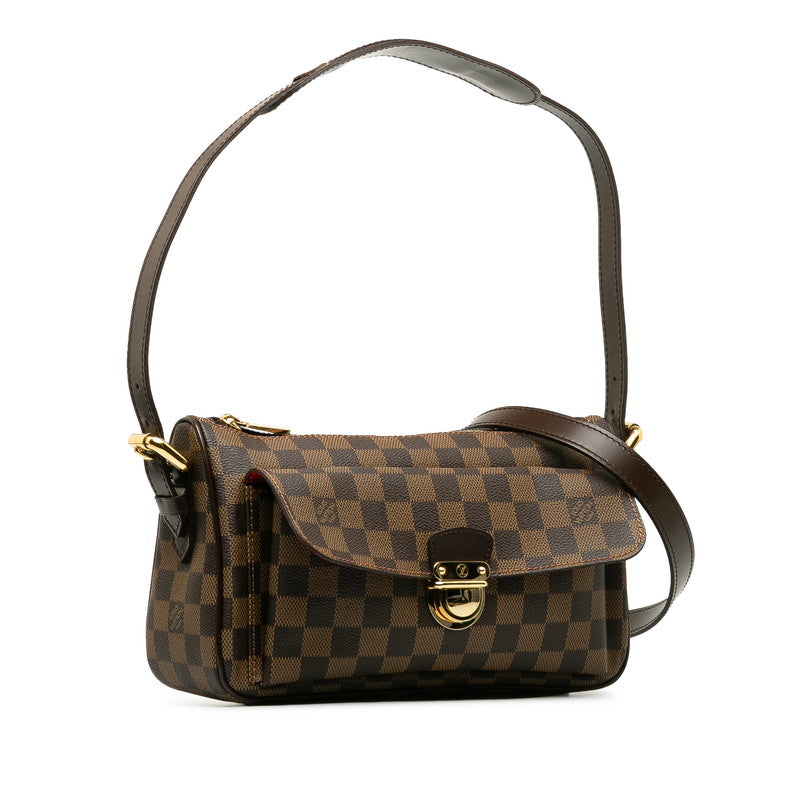 Louis Vuitton Damier Ravello GM Shoulder Bag PVC Leather Brown