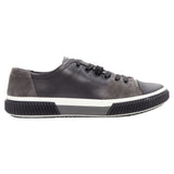 Men's Prada stratsuede leather low top sneakers