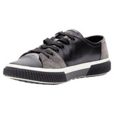 Men's Prada stratsuede leather low top sneakers