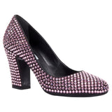 Women's Prada Rosa rhinestone crystal embellished pump