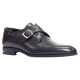 Men's Louis Vuitton District Damier Check Emboss Buckle Monk Shoes