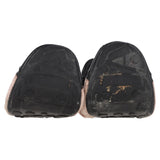 Prada Sport Patent Leather Cap Toe Ballet Flats in Brown Velvet
