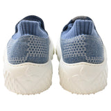 Men's Louis Vuitton LV Space Lander Slip On Sneakers in Blue Denim