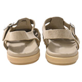 Men's Prada Fisherman Sandals in Beige Suede