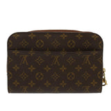 Louis Vuitton Monogram Orsay Clutch Bag LV Auth ep1234