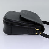 Luxury BurberrySs Shoulder Bag Leather Black Auth ep4503