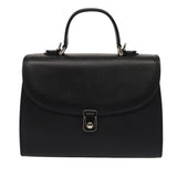 Luxury BurberrySs Hand Bag Leather 2way Black Auth ep4940