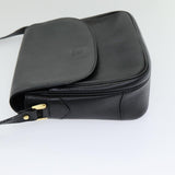Luxury BurberrySs Shoulder Bag Leather Black Auth ep5024