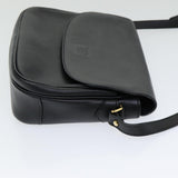 Luxury BurberrySs Shoulder Bag Leather Black Auth ep5024